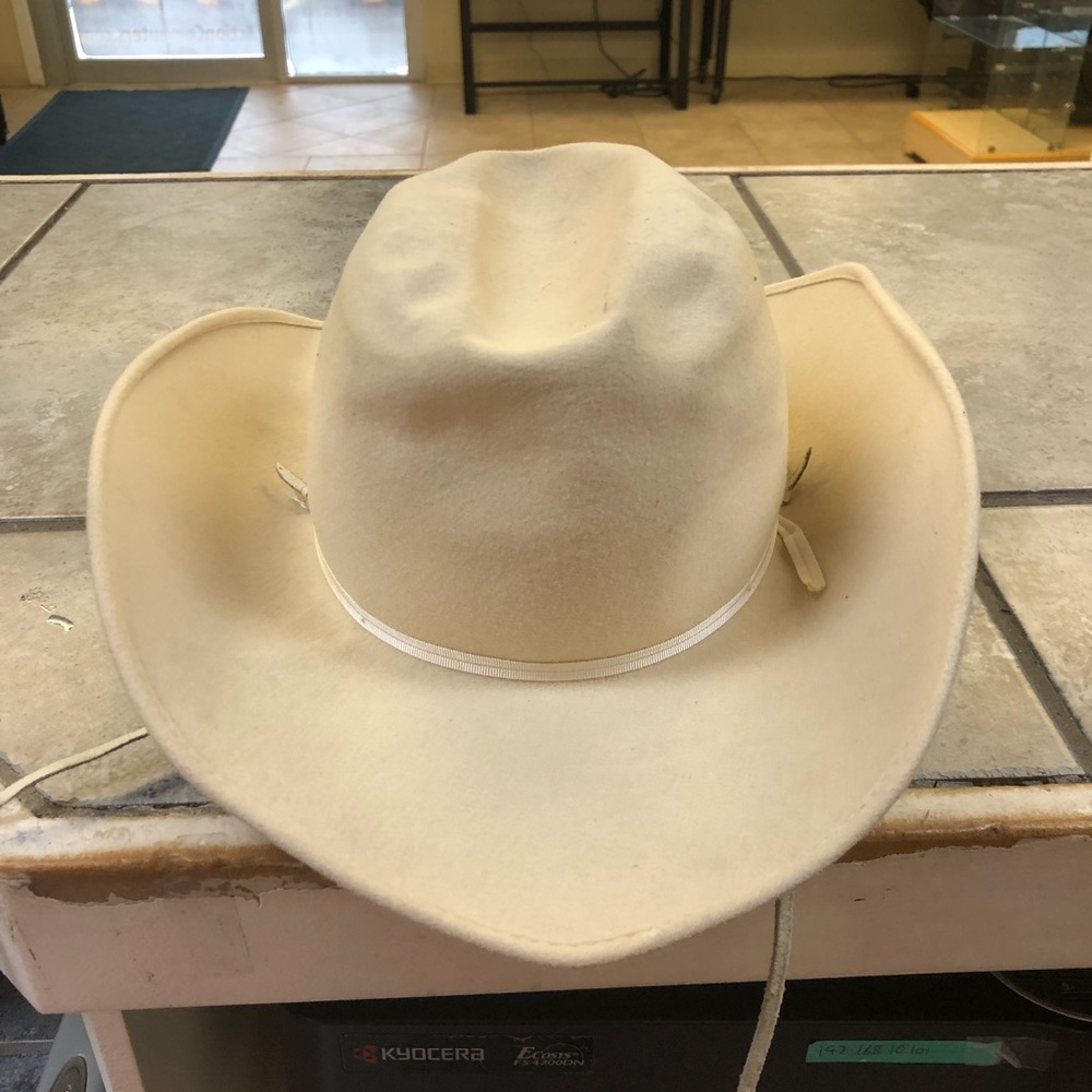 Mens vintage always on cowboy hat